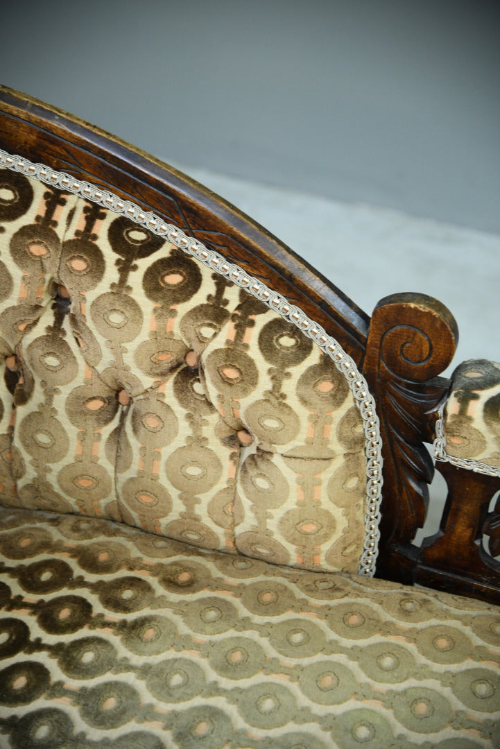 Antique Victorian Chaise Longue