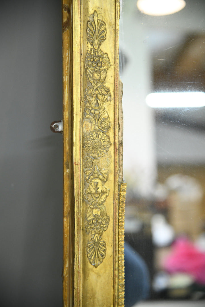 Antique Gilt Wall Mirror