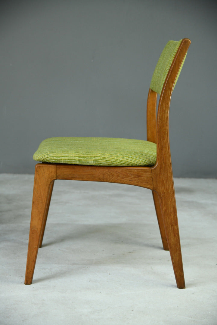 Set 4 Retro Teak Dining Chairs