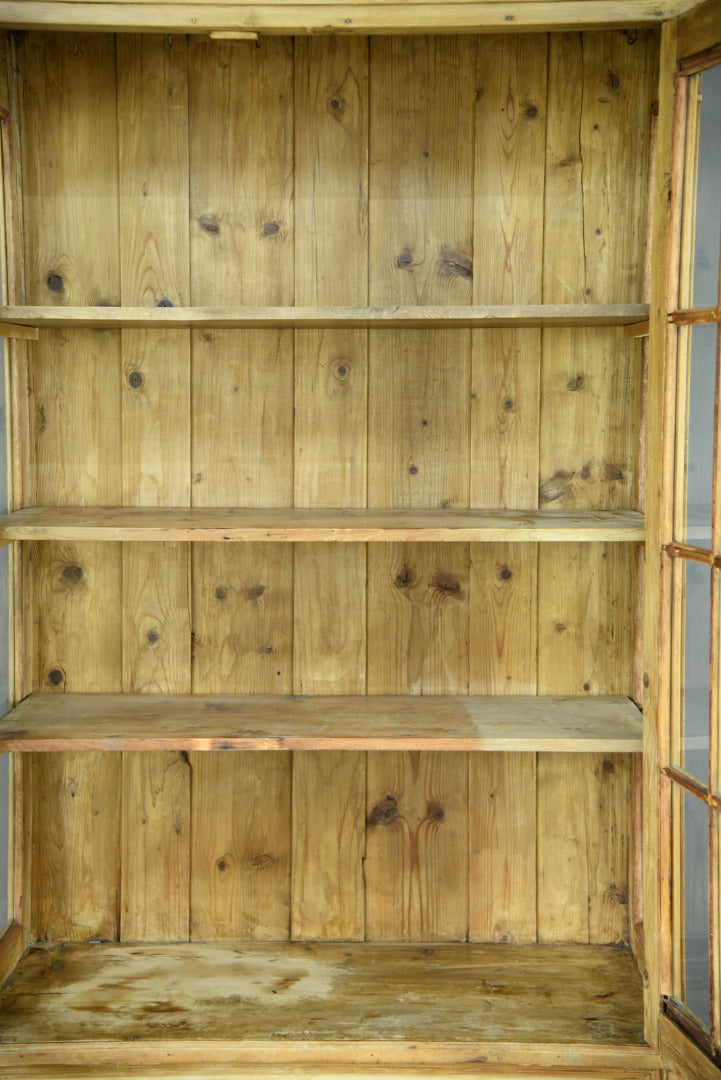 Rustic Glazed Pine Cupboard