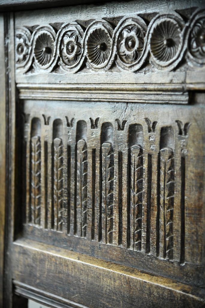 Charles I Oak Panel Chest