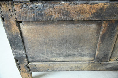 Charles I Oak Panel Chest