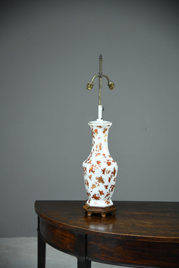 Oriental Twin Bulb Table Lamp