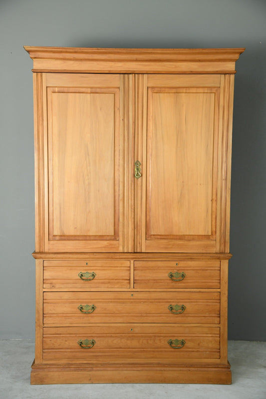 Antique Victorian Linen Press