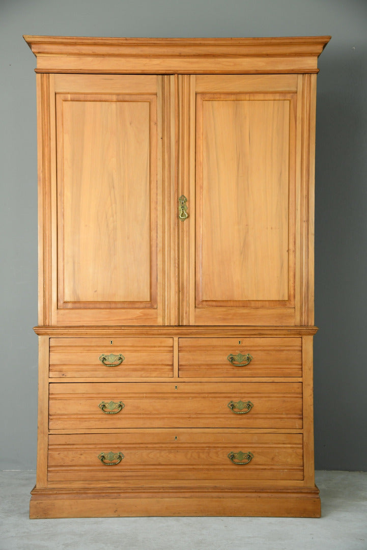 Antique Victorian Linen Press