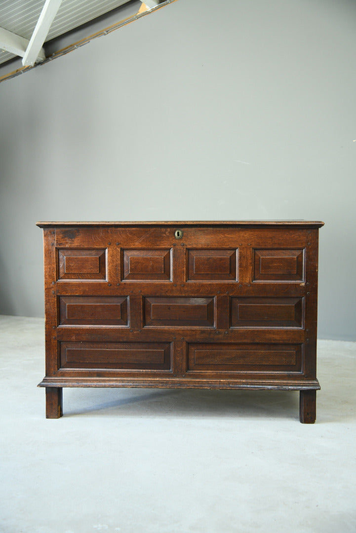 Antique Large Georgian Oak Chest