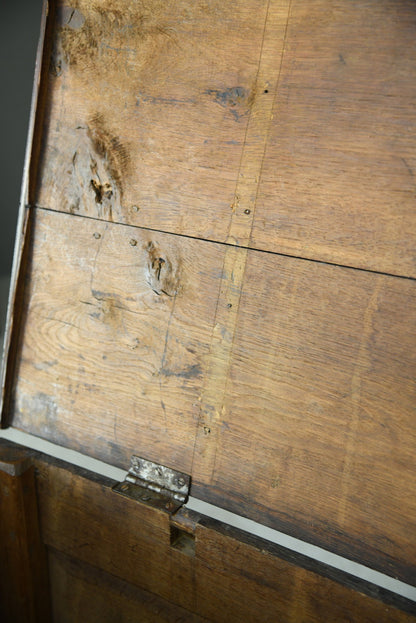 Antique Large Georgian Oak Chest