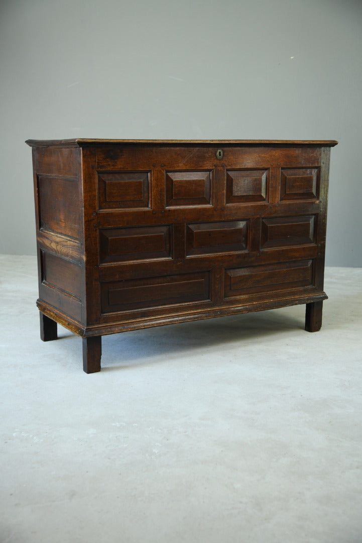 Antique Large Georgian Oak Chest