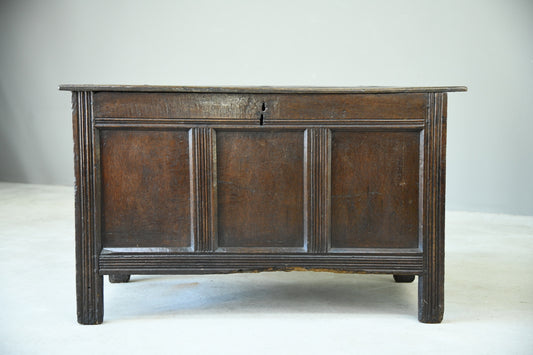 Antique 18th Century Oak Coffer