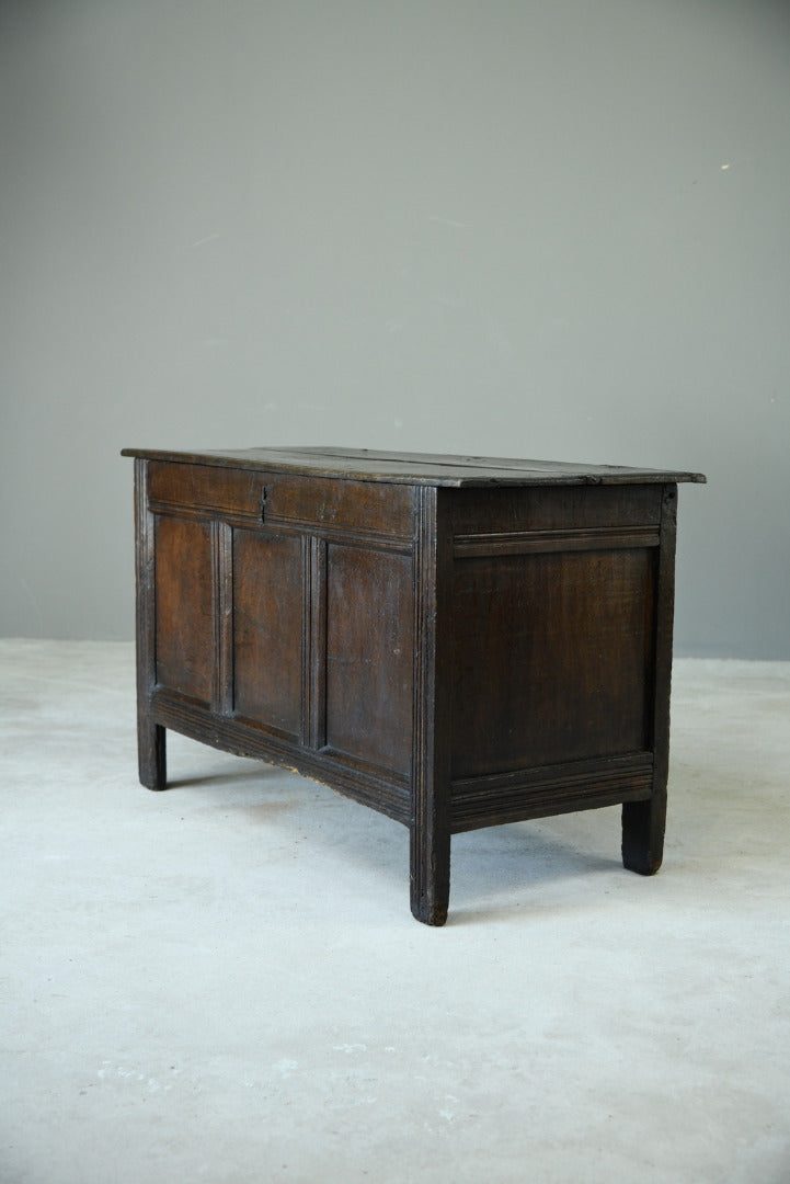 Antique 18th Century Oak Coffer