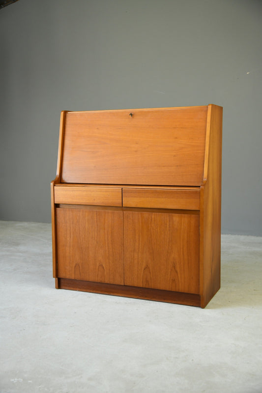 Retro Remploy Teak Bureau