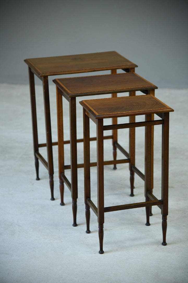 Nest Mahogany Side Tables