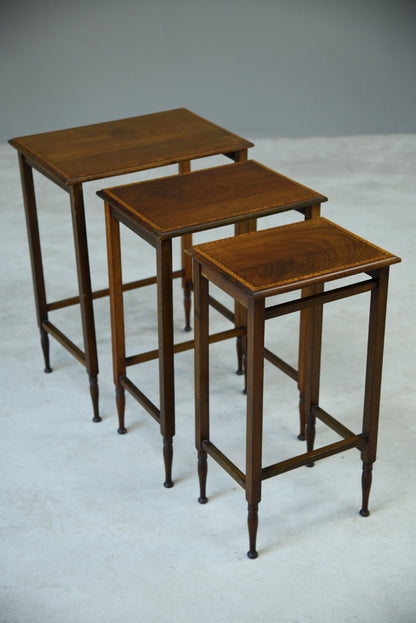 Nest Mahogany Side Tables