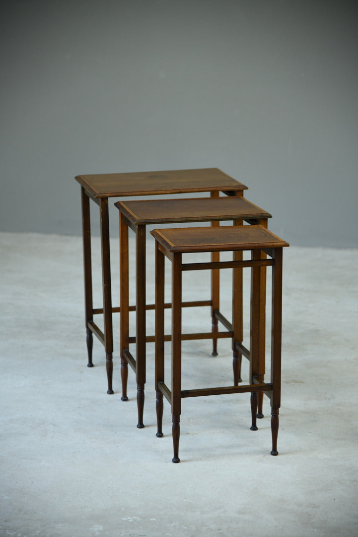 Nest Mahogany Side Tables