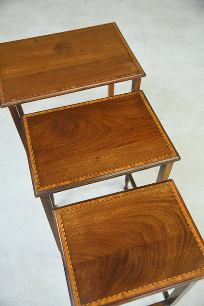 Nest Mahogany Side Tables