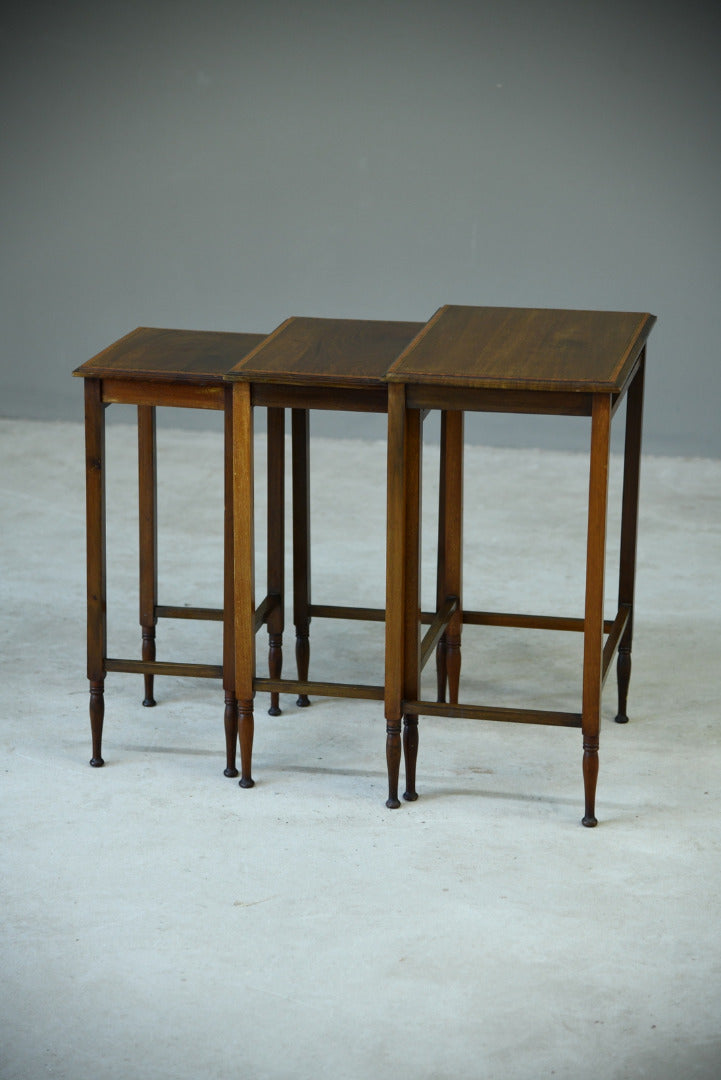 Nest Mahogany Side Tables