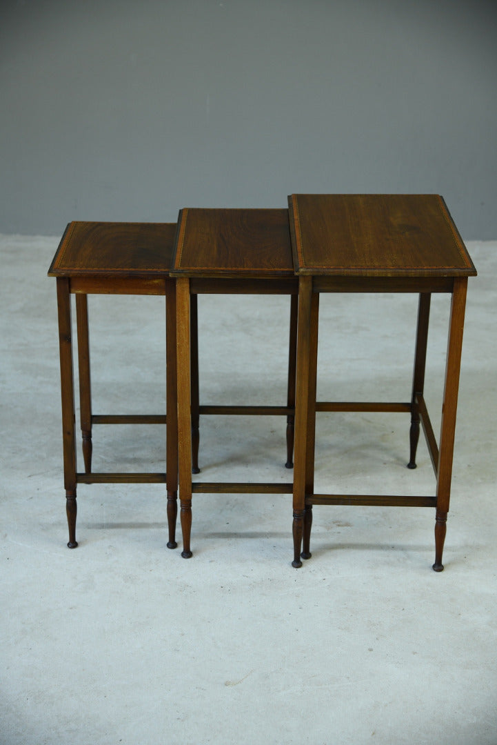 Nest Mahogany Side Tables