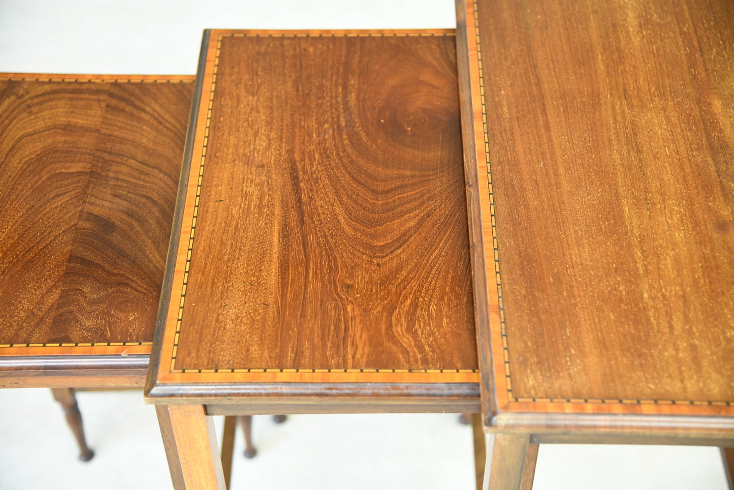 Nest Mahogany Side Tables