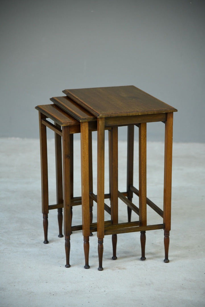 Nest Mahogany Side Tables