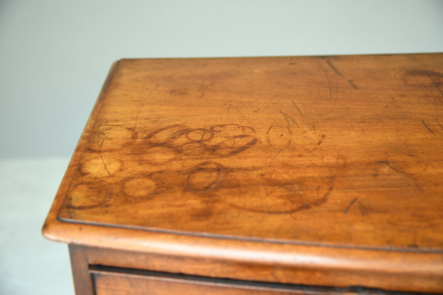 Antique Mahogany Bow Front Chest of Drawers