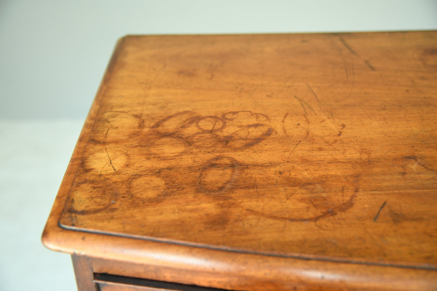 Antique Mahogany Bow Front Chest of Drawers