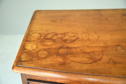 Antique Mahogany Bow Front Chest of Drawers