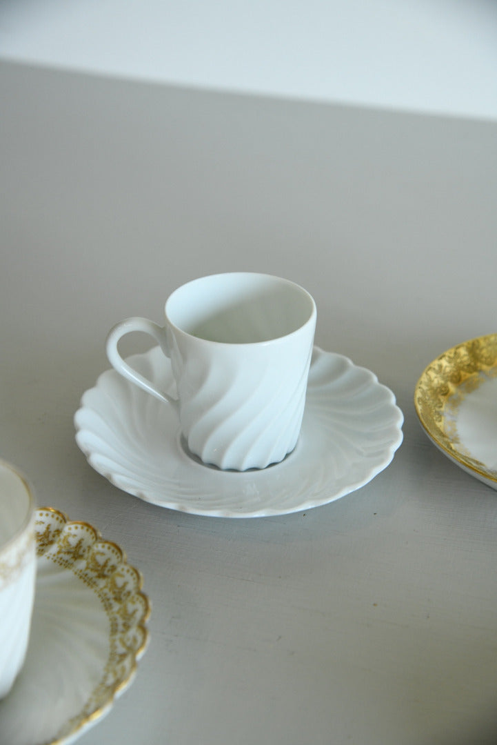 4 French Limoges Cups