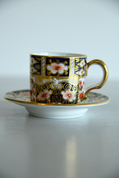 Crown Derby Coffee Cup