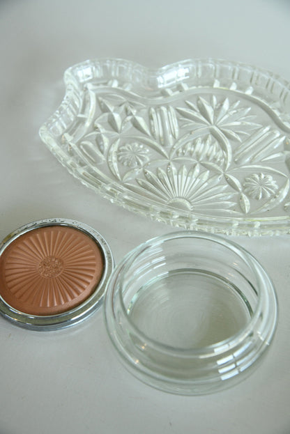 Vintage Glass Dressing Table Tray