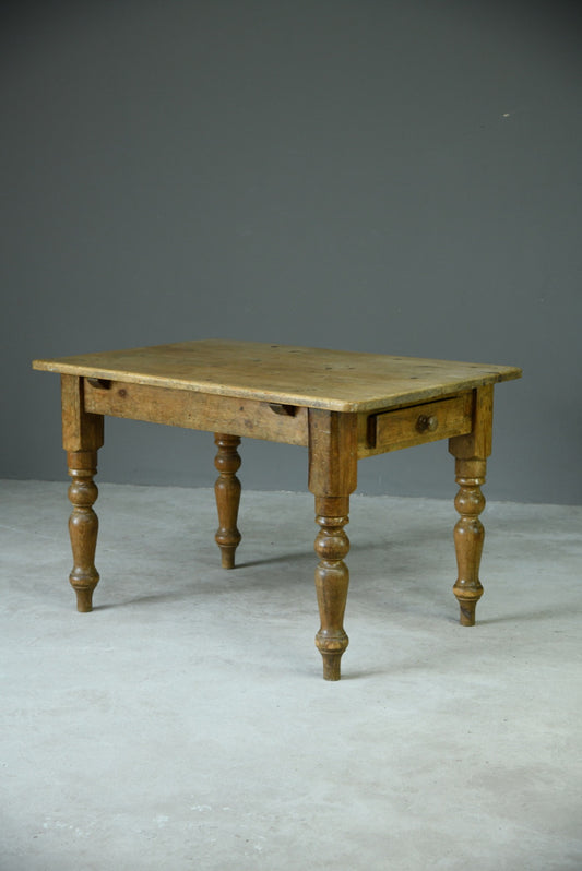 Rustic Pine Kitchen Table