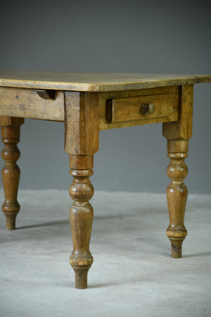 Rustic Pine Kitchen Table