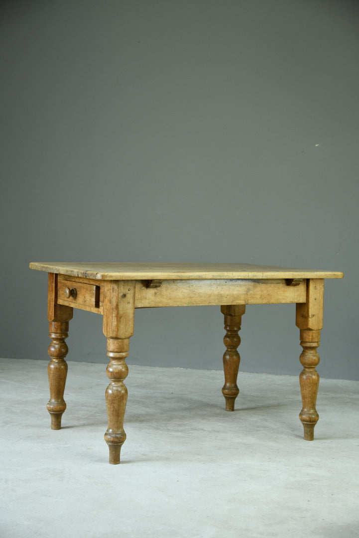 Rustic Pine Kitchen Table