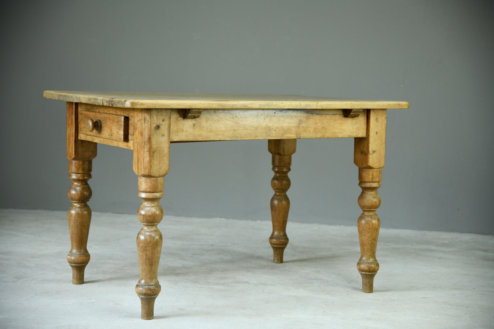 Rustic Pine Kitchen Table