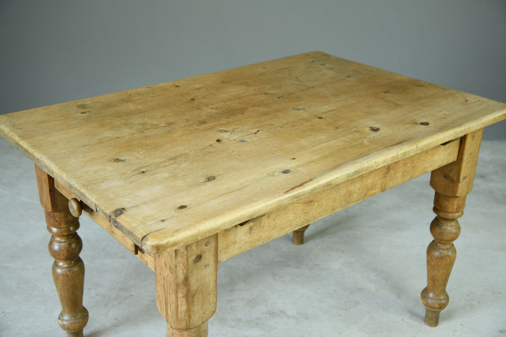 Rustic Pine Kitchen Table
