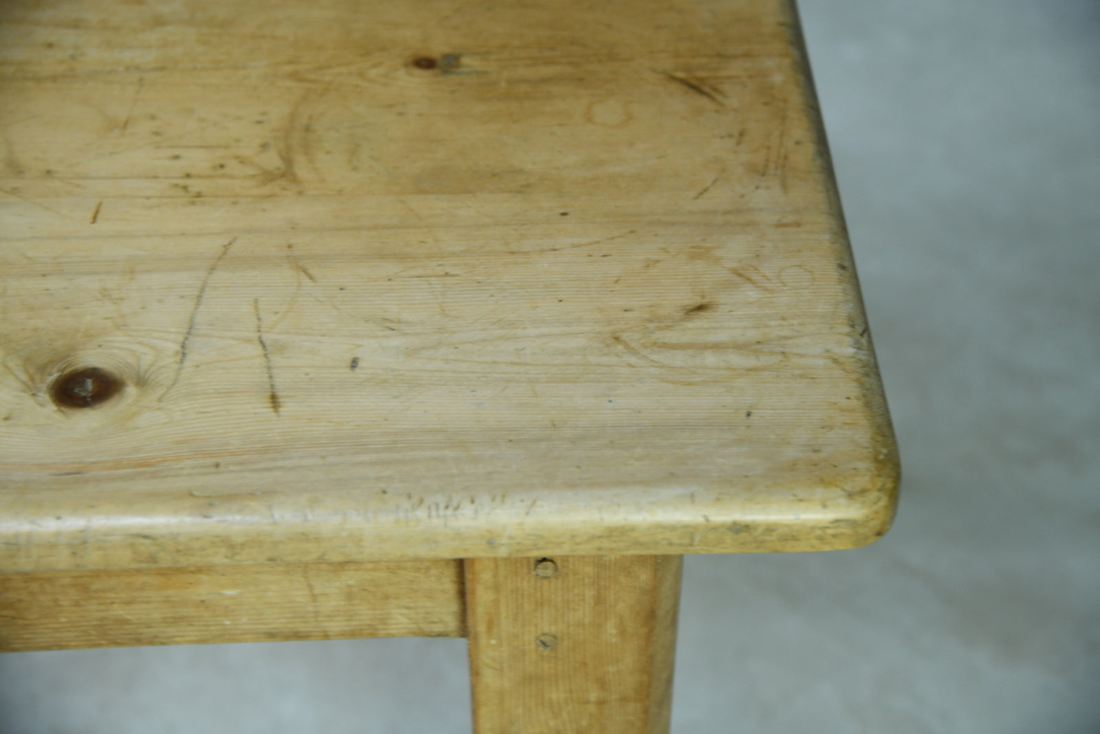 Rustic Pine Kitchen Table