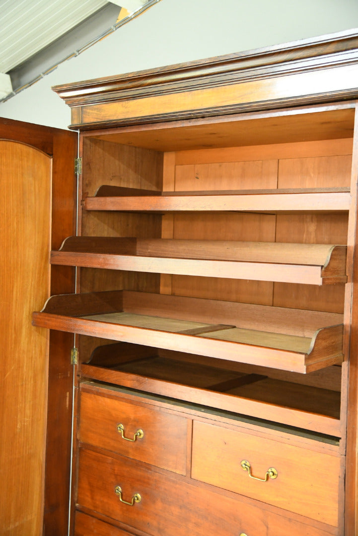 Victorian Walnut Wardrobe