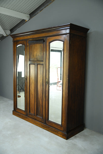 Victorian Walnut Wardrobe