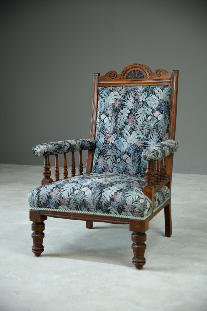 Victorian Gentlemans Armchair