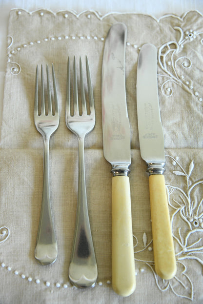 4 Setting Vintage Cutlery Set