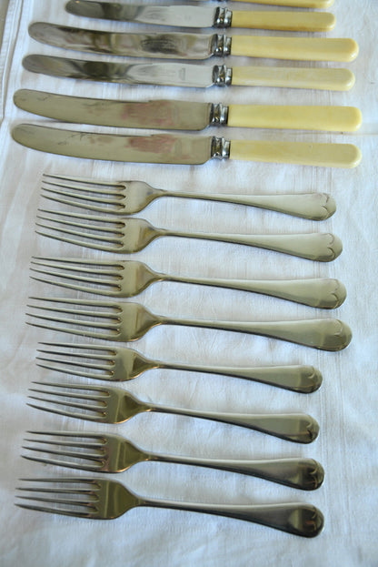 4 Setting Vintage Cutlery Set