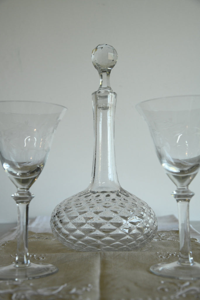 Victorian Glass Decanter