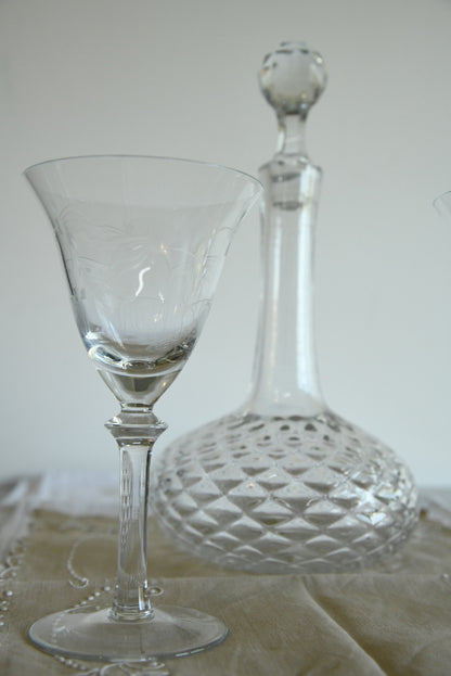 Victorian Glass Decanter