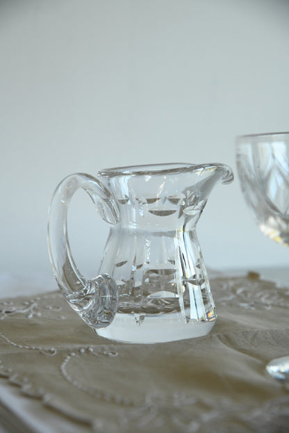 Small Cut Glass Jug