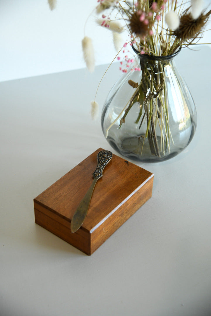 Sapele Box & Letter Opener