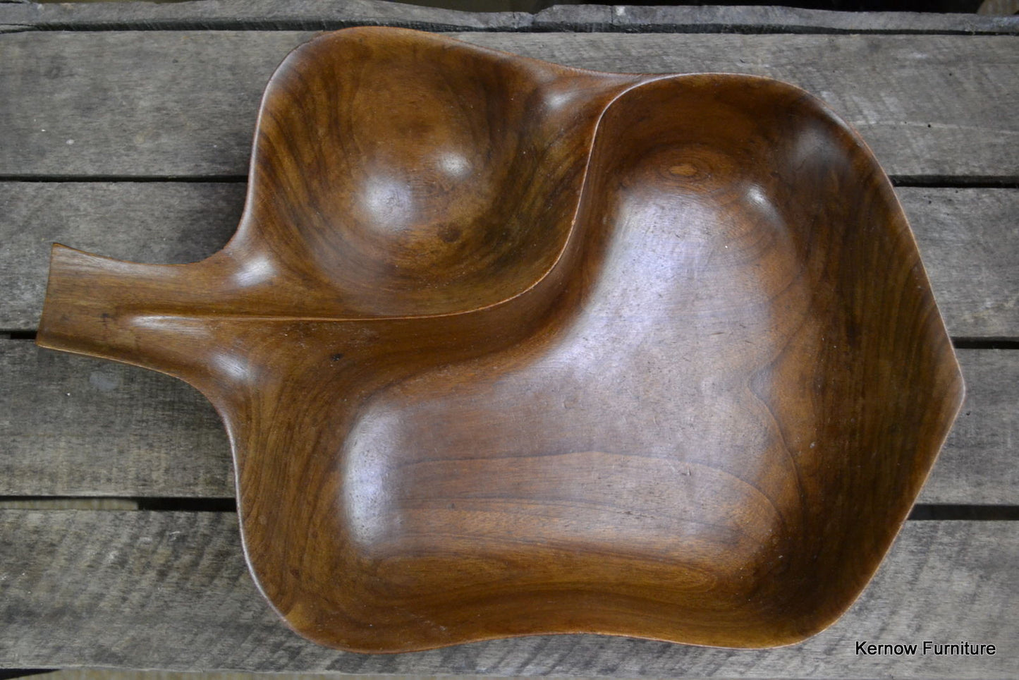 Solid Fruit Wood Serving Decorative Bowl - Kernow Furniture