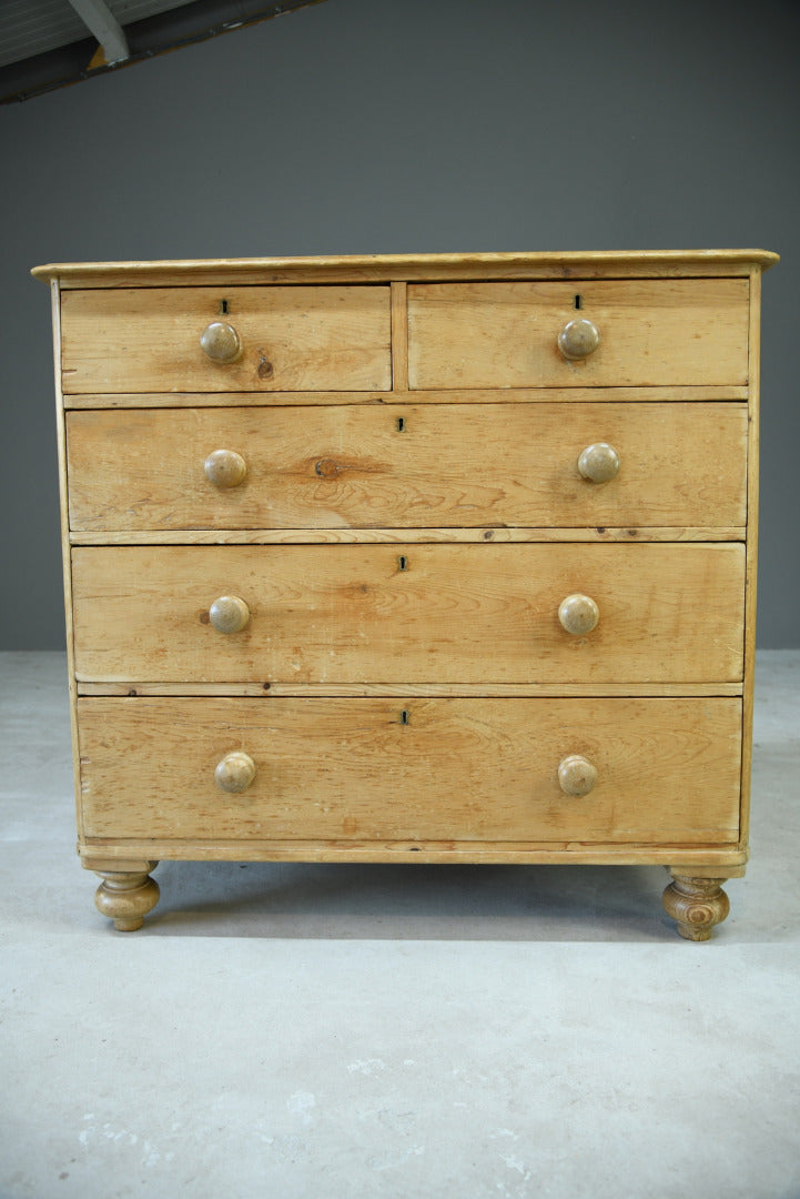 Antique Pine Chest of Drawers