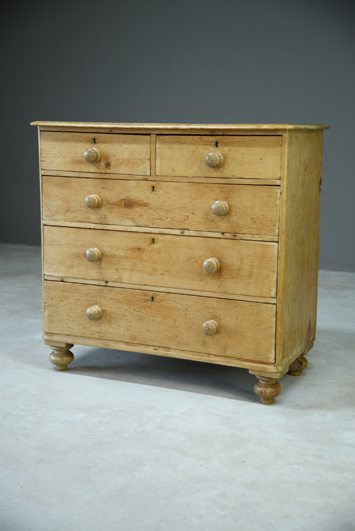 Antique Pine Chest of Drawers