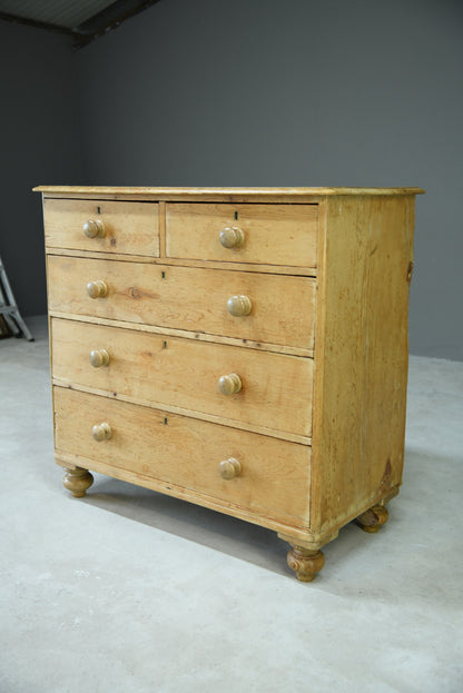 Antique Pine Chest of Drawers