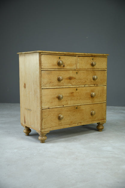 Antique Pine Chest of Drawers