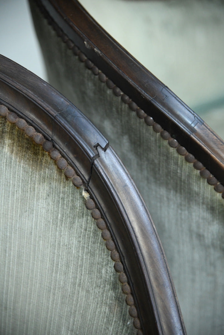 Pair Antique Tub Chairs